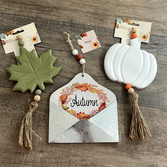Fall tier tray items 3pcs Set 🍂🆕🍂 - Picture 1 of 13
